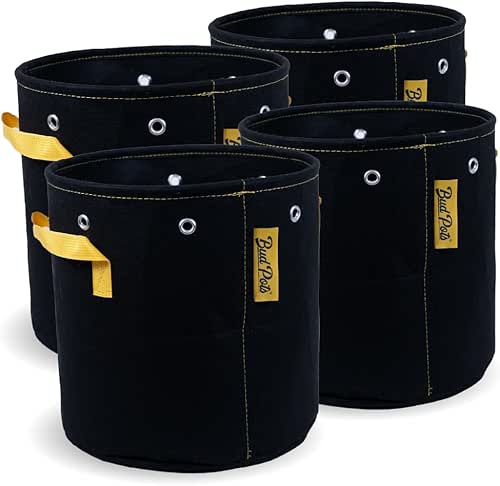 BudPots for Optimal Plant Growth | 5 Gallon Fabric Pots