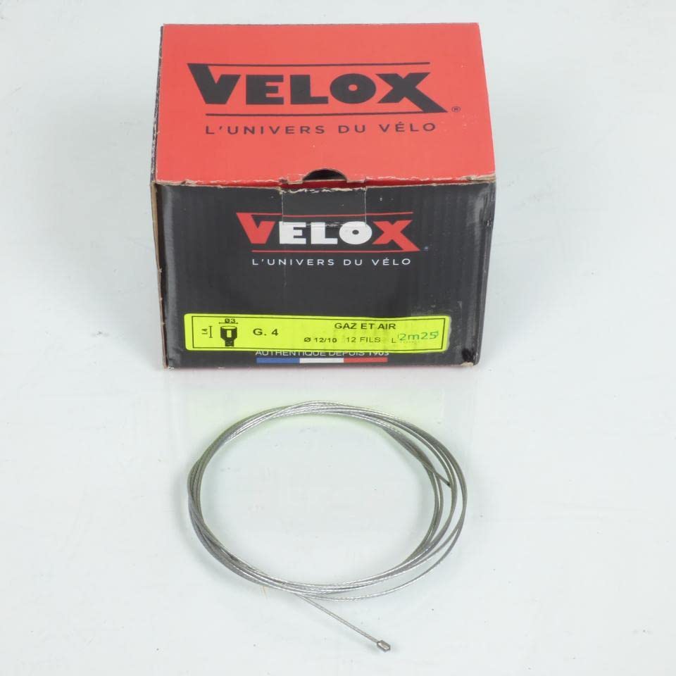 Cable de gas Velox para moto MBK con terminal de bola 3x4 en pack de 25