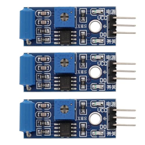 Ya en mundofriki.es: Heevhas SW-420 Tipo NC Módulo de sensor de vibración Interruptor de vibración Módulo de sensor de alarma Detector de interruptor Para Arduino coche inteligente (3 piezas)