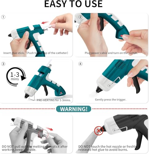 2026 Upgraded Cordless Glue Gun