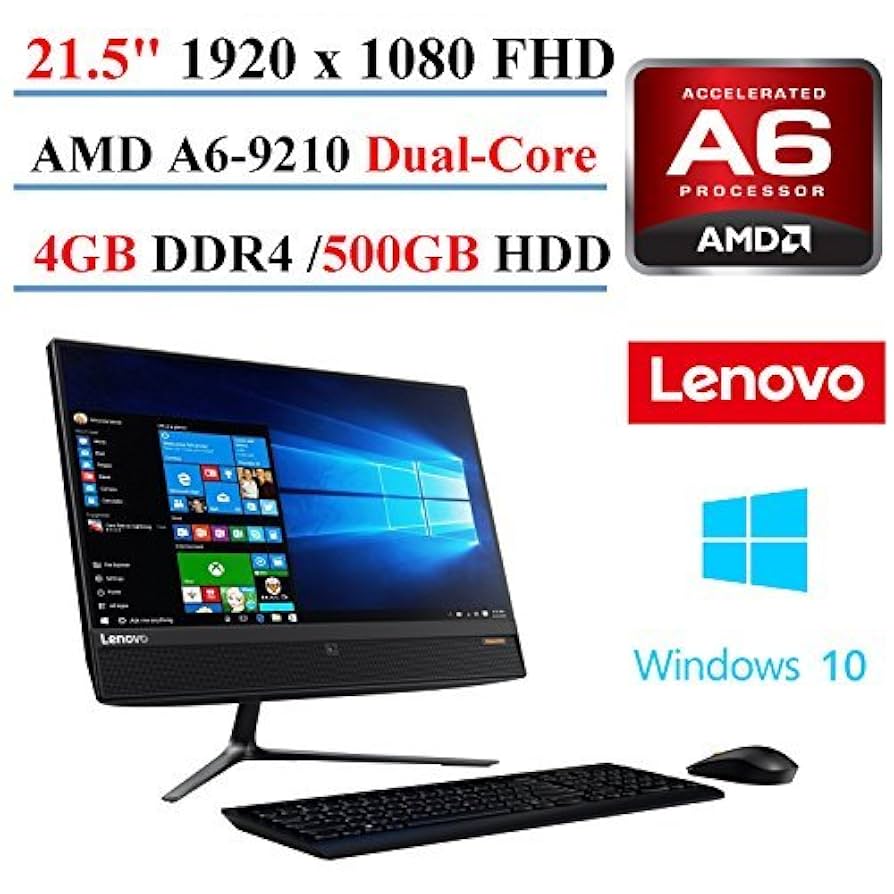 2017 Newest Lenovo Ideacentre AIO 510 21.5