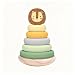 Wooden Ring Stacker Toy for 1 ...