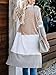 Lovaru Womens Boho Open Front Cardigan Colorblock Long Sleeve Loose Knit Lightweight Sweaters