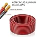 Energeaster 14 Gauge Wire 100FT, 2 Conductors Electrical Wire Red Black Cable, Low Voltage 14 AWG Copper Clad Aluminum Extension Cord for Speaker Wire, LED, Automotive 12V/24V DC