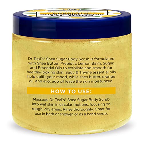 Dr Teal'S 919285 Shea Sugar Scrub, Prebiotic Lemon Balm thumb #9