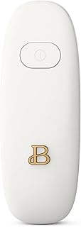 Beautiful by Drew Barrymore Battery Powered Electric Can Opener - Smooth Edge, No Sharp Edges, One-Touch Operation - Kitchen Gadgets, Kitchen Essentials for Seniors, RV Must Haves (White Icing)