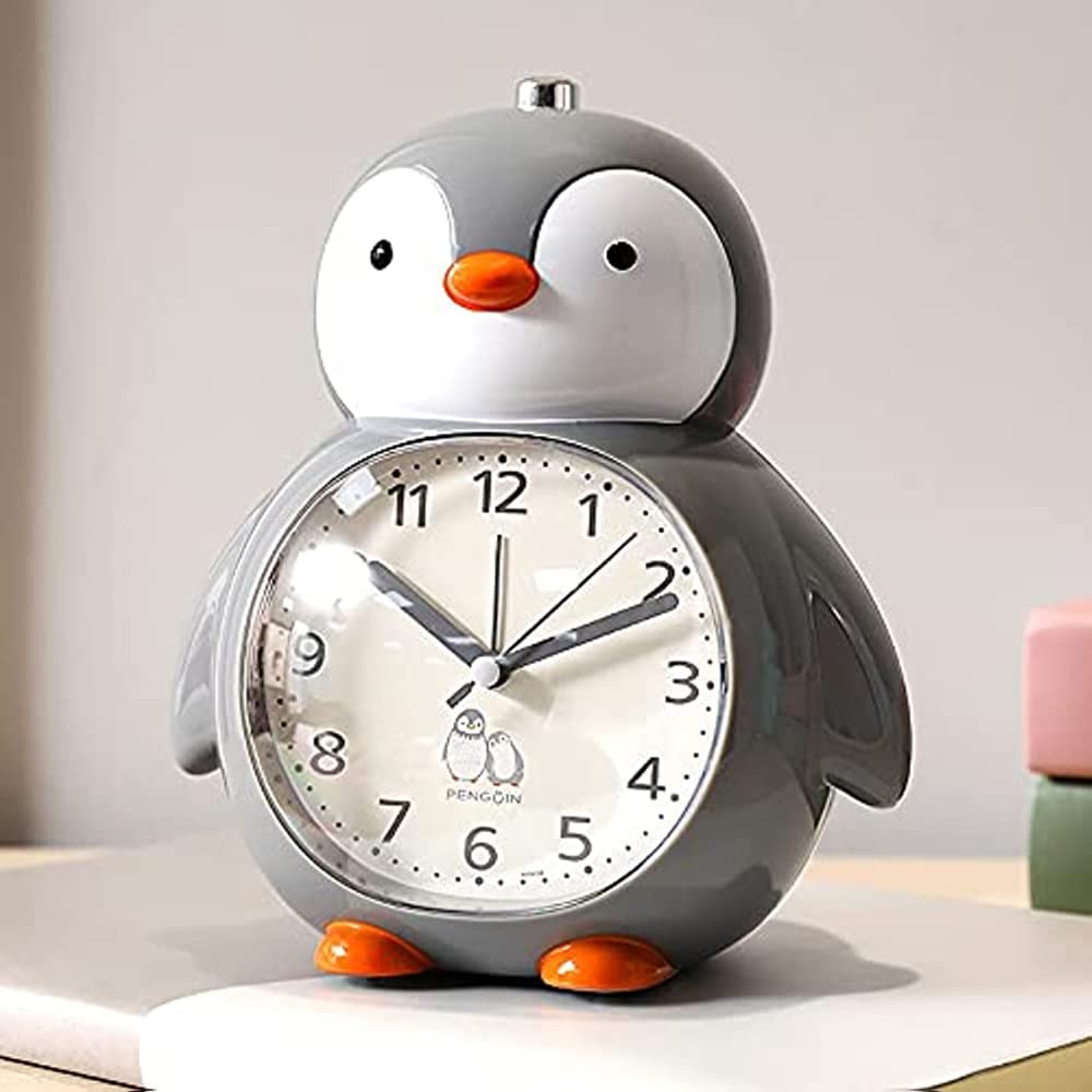 ペンギン型アナログ置時計 Amazon.co.jp: 目覚まし時計 ペンギン 子供用目覚まし時計、かわいい