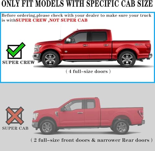 Estribos laterales para Ford Ranger Super Crew Cab 2019-2026 miniatura 3