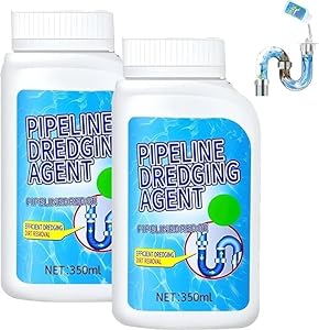 Delighteal Abflussreiniger Pipeline Dredging Agent, 2 Stück