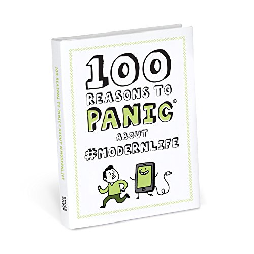 Knock Knock 100 raisons de panique sur la vie moderne cadeau drôle pour ami
