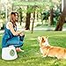 SOCO Automatic Ball Launcher for Dogs with Random Mode, 3 Settings to 45FT, Rechargeable Small Dog Ball Thrower with 4 2.2