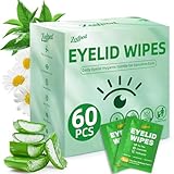 60PCS Tea Tree Oil Eyelid Wipes – Individually...
