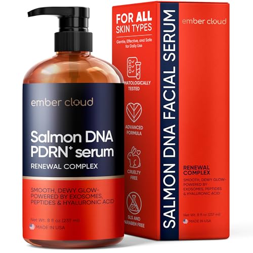 Image of Salmon DNA PDRN Serum, Hyaluronic Acid, Peptides, Exosomes 8 Oz