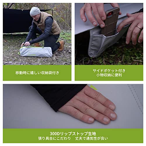 Atepa Heavy Duty Lightweight Folding Camping Cot Bed, Height Adjustable Foldable Portable Sleeping Cot For Adult, Patio, Beach, Hiking, Camping, Travel, Office Nap, Outdoor, Support 330Lbs #TOP5