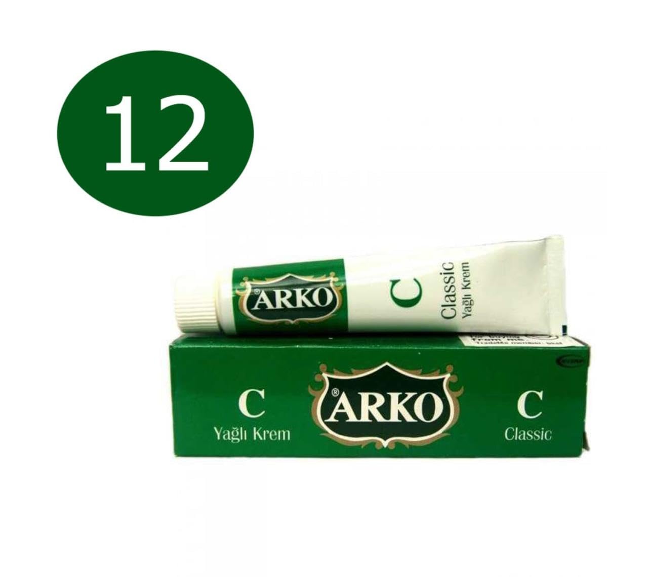 Arko Classic Yağlı Krem 20 Cc (12 Adet)