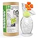 Haakaa Silicone Breast Pump with Suction Base and Flower Stopper 100% Food Grade Silicone BPA PVC and Phthalate Free (5oz/150ml) (Orange)