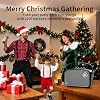 120W Peak Powerful Voice Amplifier with 2 UHF Microphones, Bluetooth Speakers with Bass/Trable/Echo Adjustment, Small PA Speaker System, Karaoke Machine for Adults, Teachers, Public Speaking, Events #4