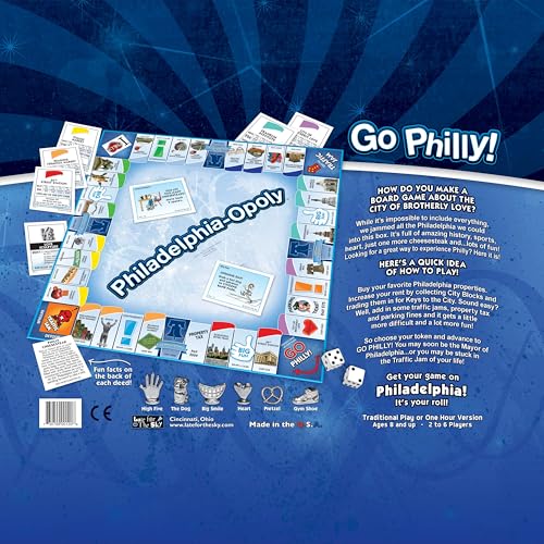 Philadelphia-Opoly Juego de Mesa Estándar miniatura 5
