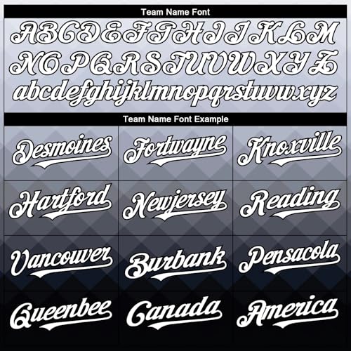 Camisa de béisbol personalizada con degradado para hombres, mujeres y niños, con botones, uniforme de equipo de softball con nombre, número y logo impresos miniatura 4