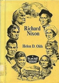 Hardcover SEE AND READ RICHARD NIXON By HELEN D. OLDS Putman HC 1970 Ex-School Library [Hardcover] Helen D. Nixon Book