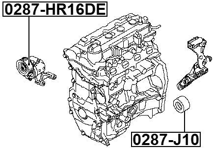 Rullo tenditore, cinghia poly-v Nissan Navara D40 2.5 dCi 4WD 171 CV Diesel YD25DDTi 2006