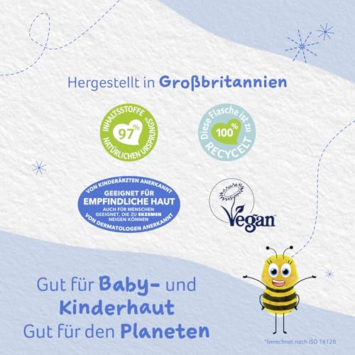 Childs Farm Conditioner für Kinder 250 ml | Erdbeere und Bio-Minze | Alle Haartypen | Pflegt und nährt | Geeignet für trockene, empfindliche und auch zu Neurodermitis neigende Haut