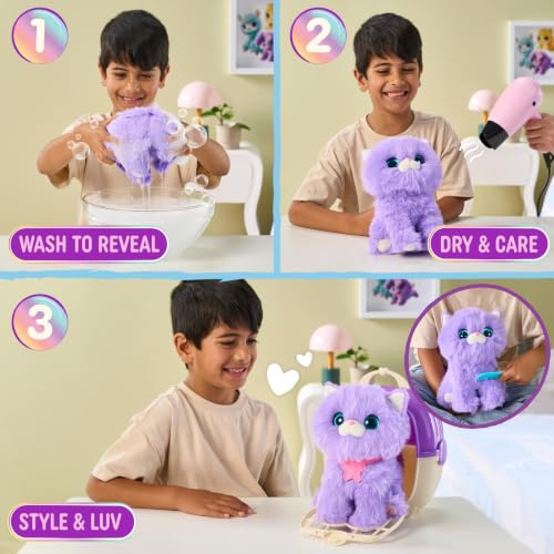 Peluche de gatito ScruffaLuvs para jugar a rescatar y adoptar mascotas en casa 3