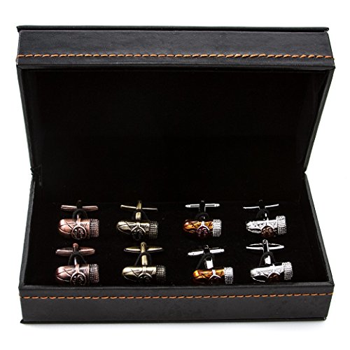 Mancuernillas MRCUFF Cuban Cigars 4 pares con caja regalo miniatura 5