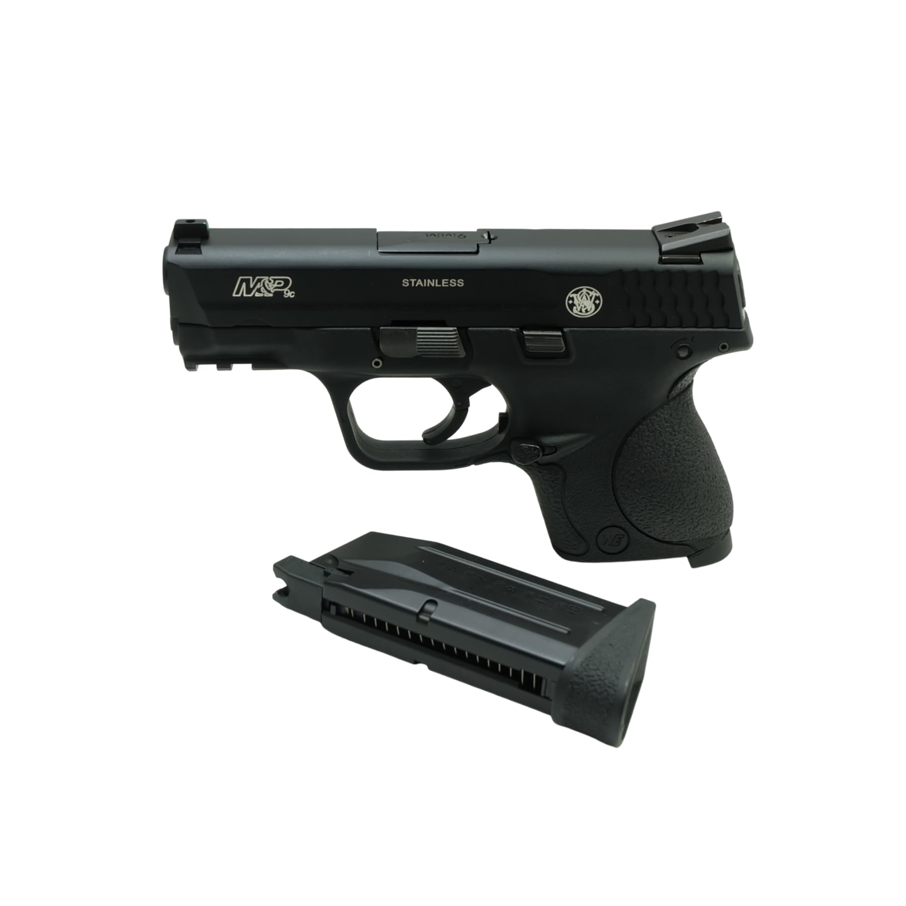 WE we-tech m&p9 コンパクト 樹脂フレーム ガスガン Amazon.co.jp: [WE] [互換性] M&P コンパクト ガスブロ リアル