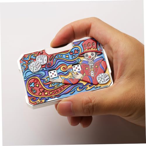Fidget Roller de metal con dados mecánicos estilo payaso rojo pack de 2 3