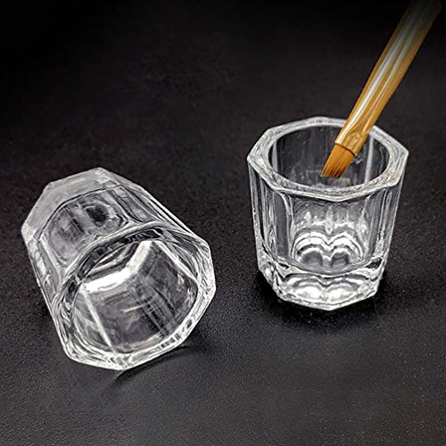 Set de 10 piezas para manicura con pinceles y accesorios miniatura 4
