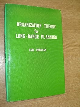 Hardcover Organization Theory for Long-Range Planning Book