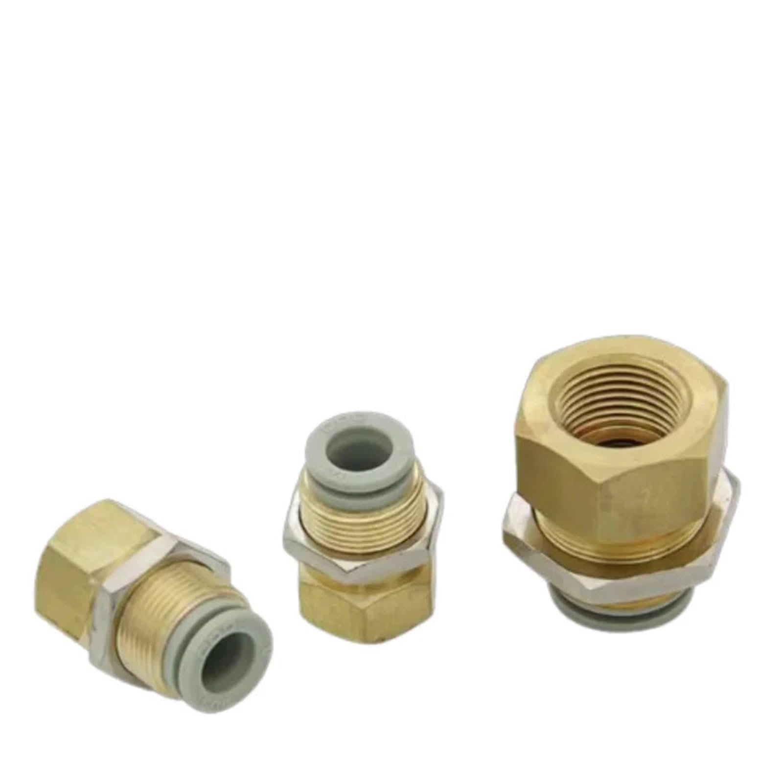 10/20 Unidades de racores neumáticos Rectos con Rosca Interna. Conector rápido KQ2E04-M5 KQ2E06-M5 KQ2E08-01 KQ2E10-02(KQ2E08-02,20PCS)
