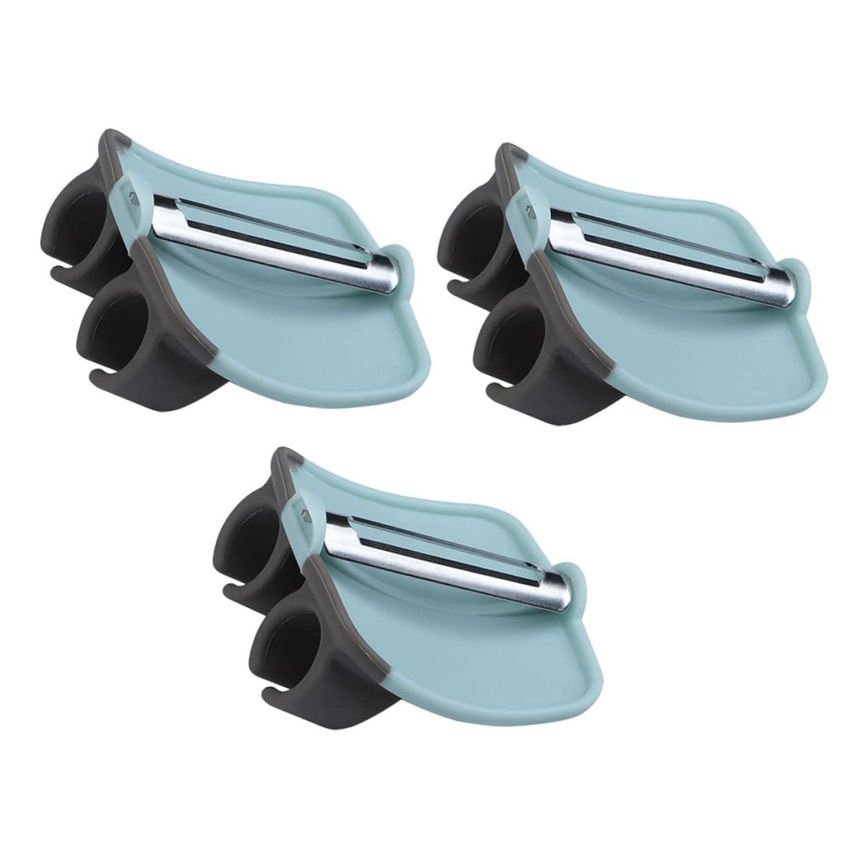 Alipis 15piezas Pelador De Verduras De Inoxidable De Multifuncional y Portátil Para Cocinas De y Restaurantes De Limpiar y Usar