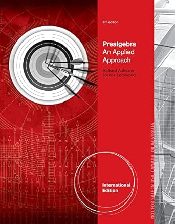 Amazon.com: Prealgebra: An Applied Approach, International Edition ...