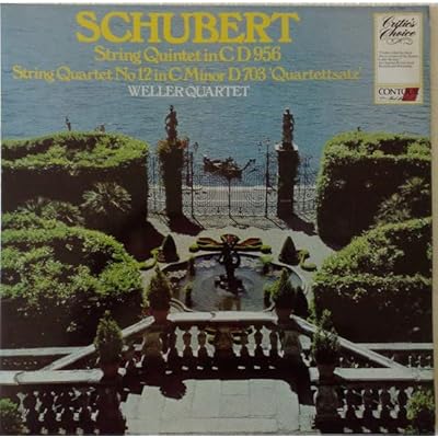 String Quintet In C D 956, String QuartetNo. 12 In C Minor D 703 "Quartettsatz"-LP
