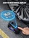 AstroAI Tire Inflator Portable Air Compressor Tire Air Pump for Car Tires - Car Accessories, 9.8Ft Cord-12V DC-Powered Auto Pump with Digital Pressure Gauge, LED Light for Bicycle, Balloons, Blue