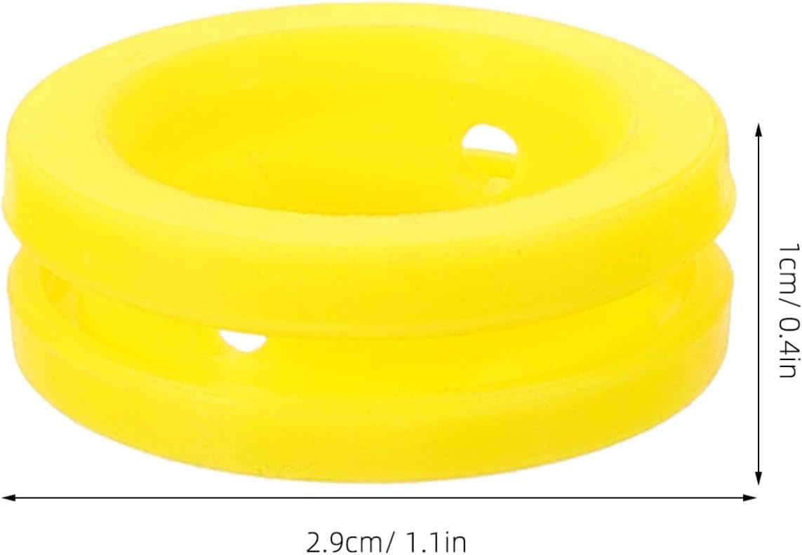 COLLBATH Faucet Sealing Gasket for Soda Maker 3pcs Elastic Seal Rings with Easy Replacement Seal
