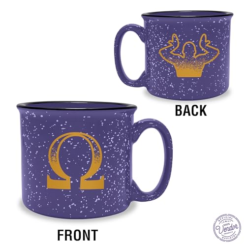 Mug Cerámico Omega Psi Phi 15 oz miniatura 2
