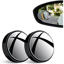 Car Blind Spot Mirror for Chevrolet Camaro SS Shock ZL1 RS LT 1LE Copo Z28 Hot Wheels Special Covertible, Adjustable Glueless Installation Cars Rear View Blind Spot Auxiliary Mirror,Black