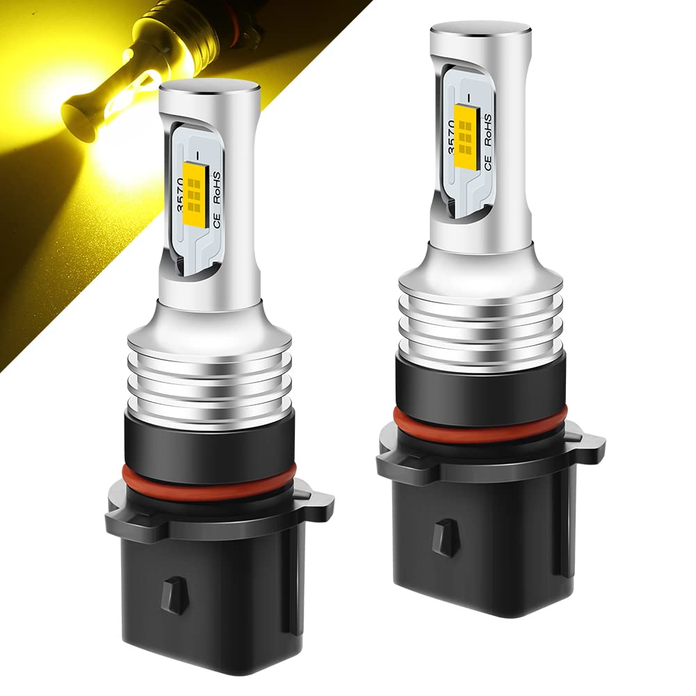 Amazon.com: HONLEEX DC/AC 9-36V PSX26W 12278 LED Fog Light