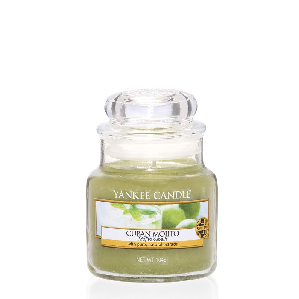 Yankee Candle Green Cuban Mojito Jar Candle,