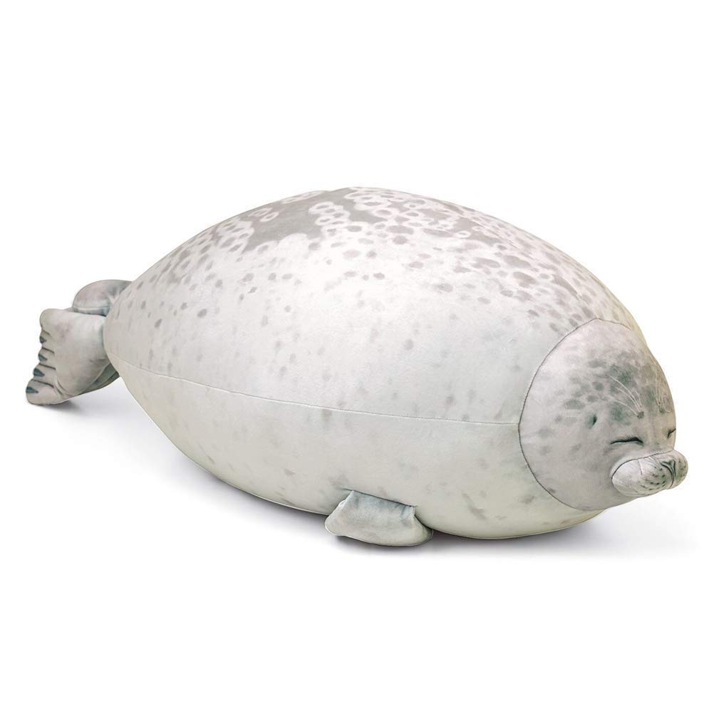 Mini Chubby Blob Seal Pillow Stuffed Cotton Plush Animal Toy Cute Ocean Pillow Pets peng
