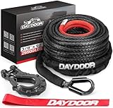 DAYDOOR Synthetic Winch Rope,...