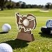 Liliaafar Golf Trophy 4 Inch Mini Golf Tournament Award Funny Winner Prize Small Gold Trophies Awards for School Sports Match Teams Competition Gifts
