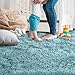Amazon.com: Ompaa Ultra Soft Fluffy Bedroom Rugs Memory Foam Carpet ...