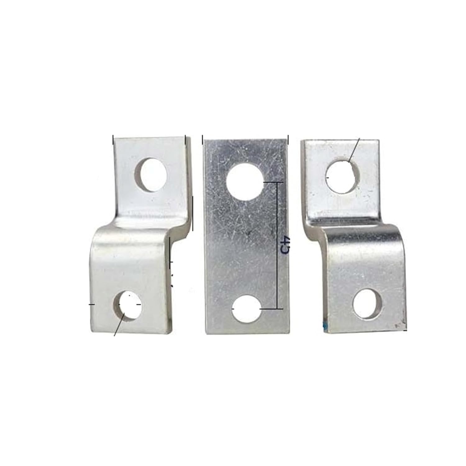 CM1 Molded case Switch Connection Row Extended Copper Row Circuit Breaker Extension Extension Row Wiring Row Copper Row(CM1-160-1pcs Straight 2pcs Curved)