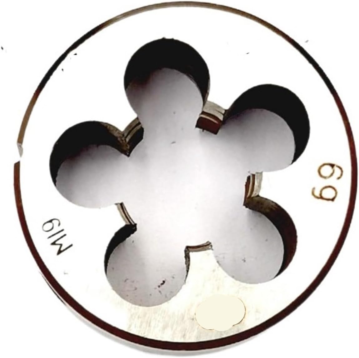 Metric Thread Die Round Die Cutting Tool Round Plate Screw M19 X 1.5 1 Left Hand Threads(M19X1.5 Left Hand)
