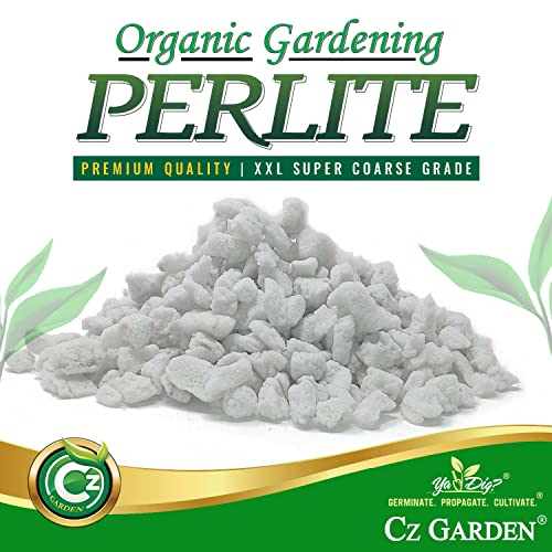 Organic Xl Coarse Perlite #4 For All Plants - Horticultural Soil Additive Conditioner Mix - Grow Media - Orchids • Hydroponics - 2L Cz Garden #TOP2