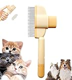 [ Selbstreinigungsfunktion bei Fellblitz-Bürste Katze ] Wie moderne Katzenbürste-Modelle verfügt sie über eine einfache Reinigung: Mit einem Knopfdruck fällt das angekammte Fell ab – ein Feature, das Unterfellbürste Katze-Nutzer besonders schätzen, weil sie auch tiefer angesammeltes Unterfell entfernt. Ob für Katzen (als Katzenbürste Unterfell) oder Hunde (als Hundebürste) – die automatische Reinigung vereinfacht die Pflege.